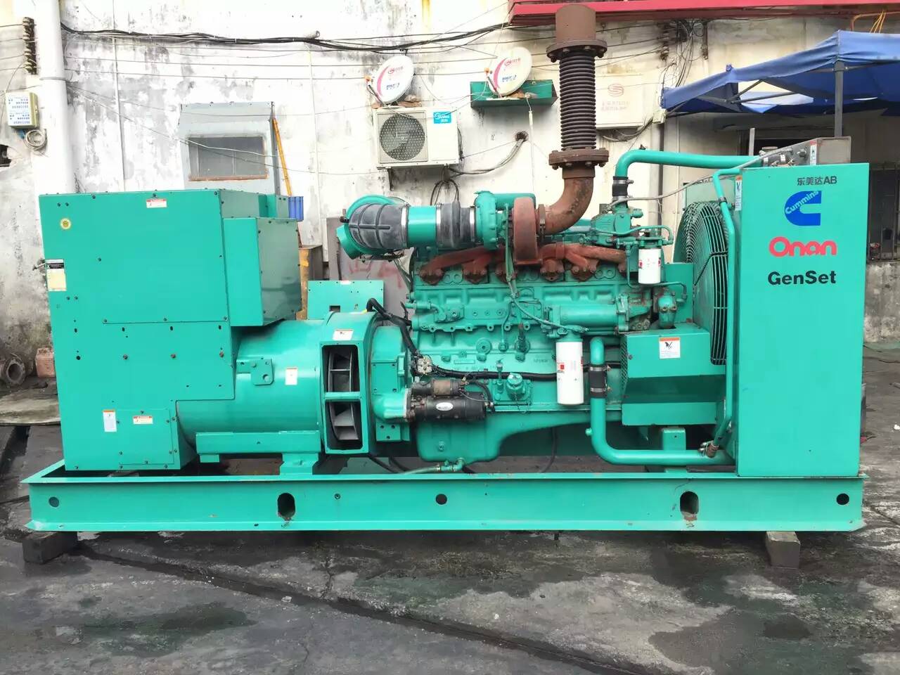 巴林右租赁发电机-柴油发电机不正常冒烟的原因